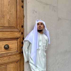 Qamis Vert d’eau | Saoudien